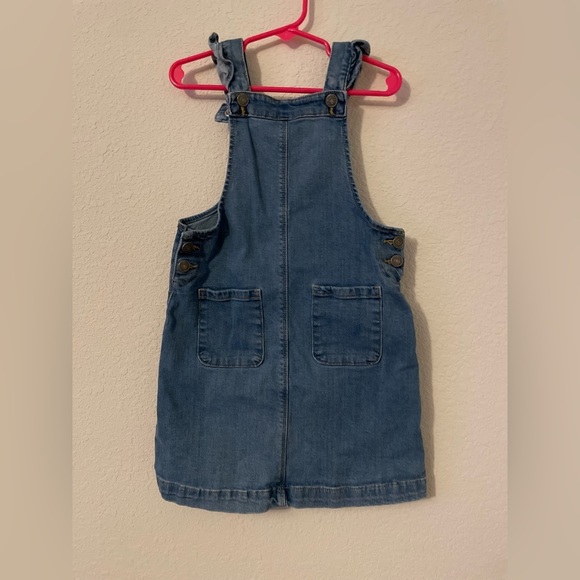 okie dokie Other - Okie Dokie Classic Blue Dress Ruffle Overalls size 6